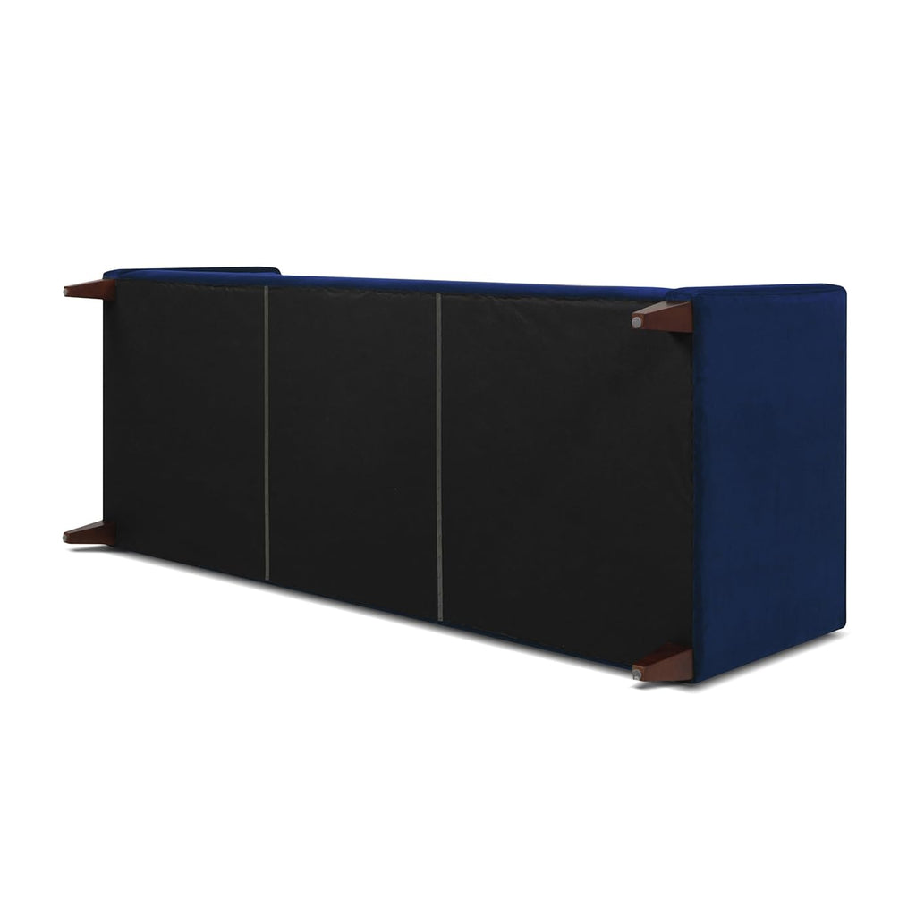Navy Blue Velvet Tufted Sofa Z9932