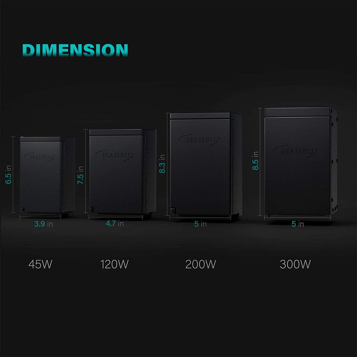 200 Watt Low Voltage Landscape Lighting Transformer U521