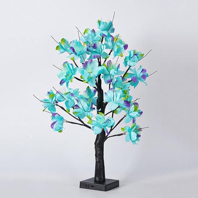 Cherry Blossom Lamp Blue S1896