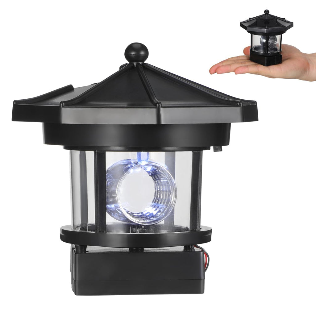 Solar LED Lighthouse Waterproof Garden Lights U25659