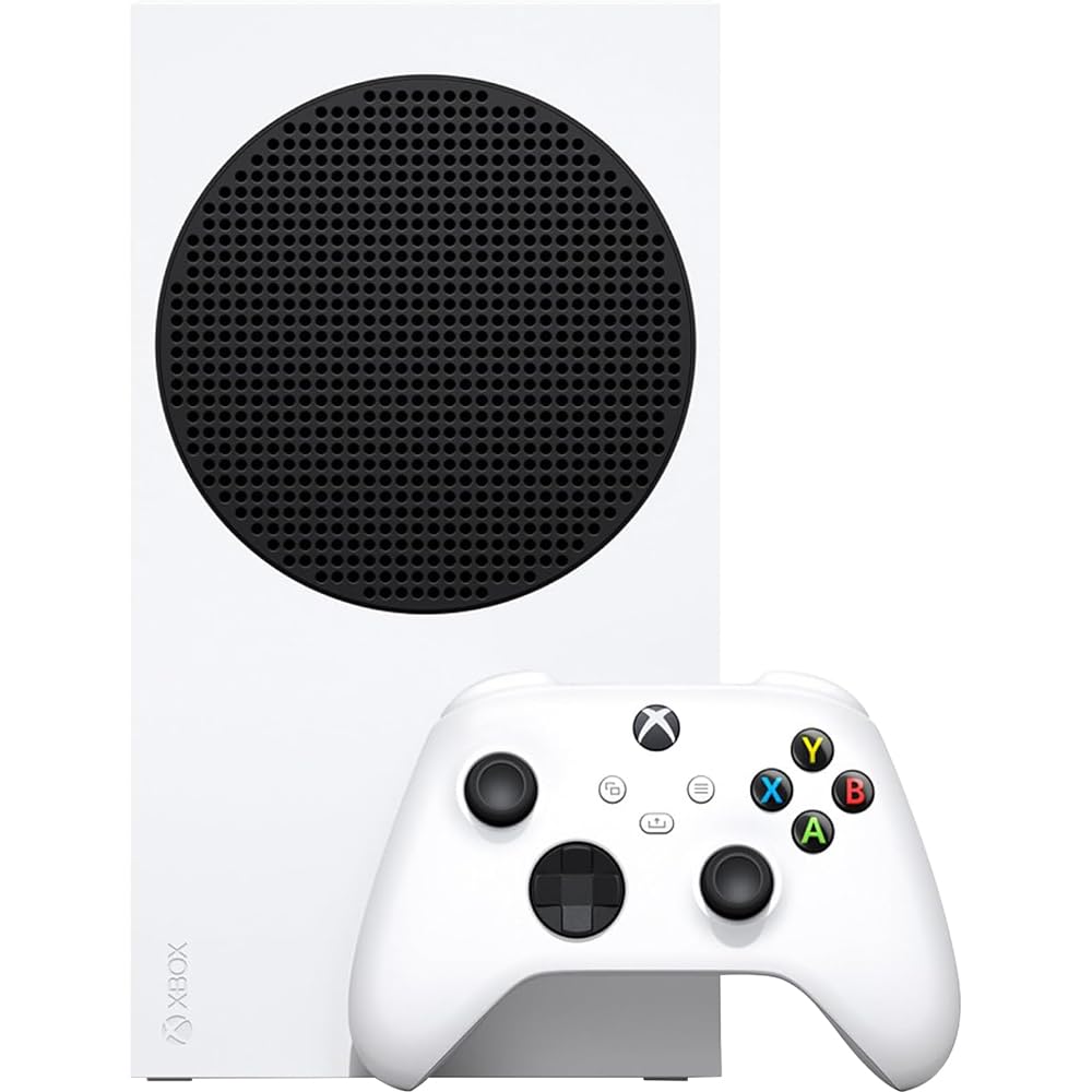 Robot White 512GB All-digital Gaming Console with Dual Wireless Controllers L9893