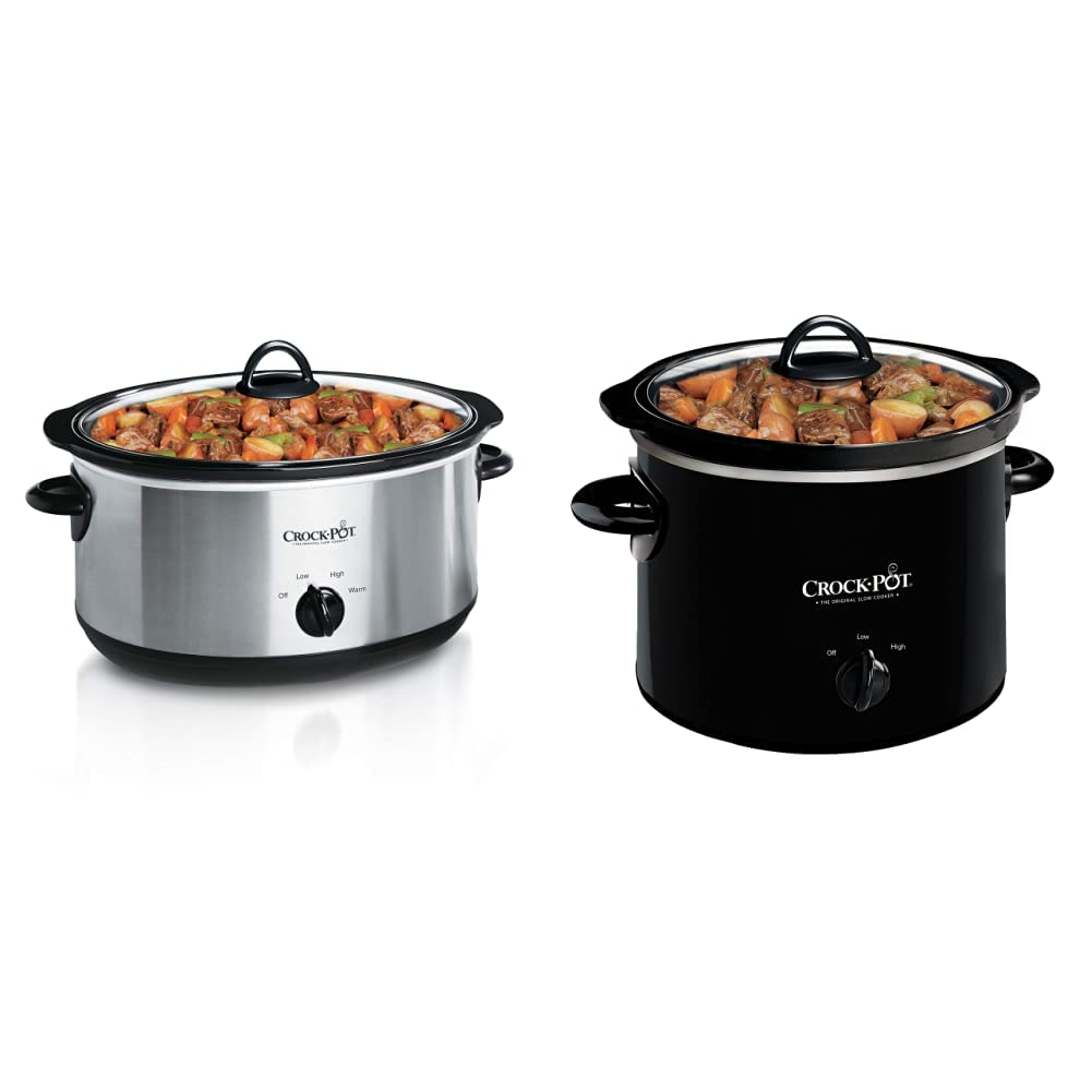 7 Quart and 2 Quart Manual Slow Cooker K108727