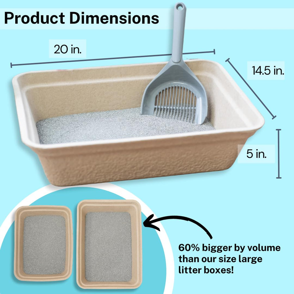 Disposable Litter Boxes 4-Pack R738