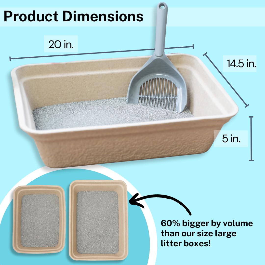 Disposable Litter Boxes 4-Pack R738