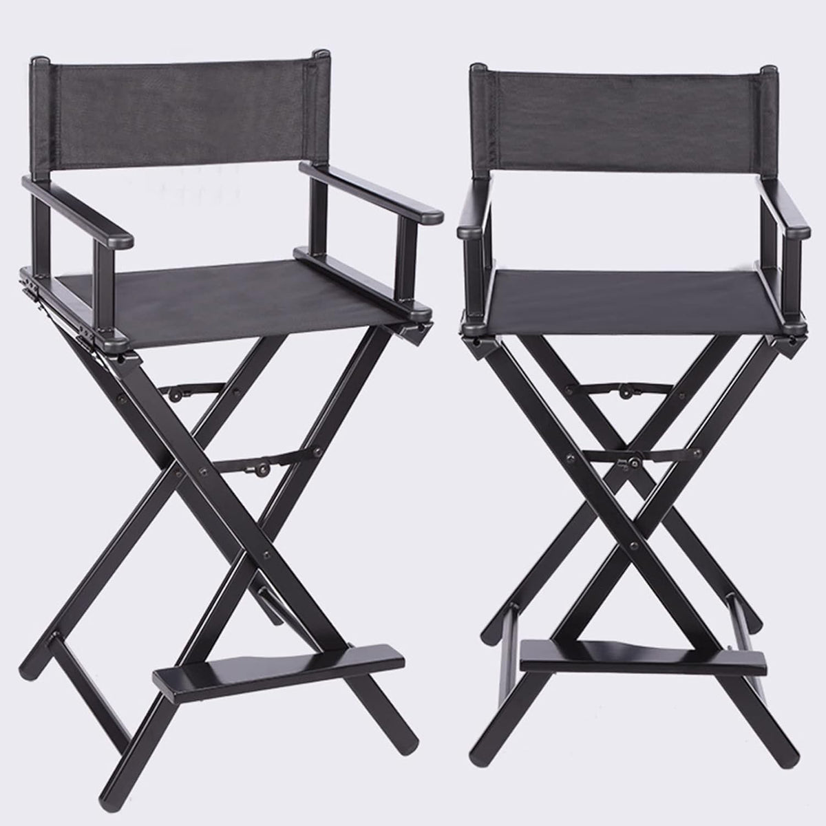 Folding Director Chair with Footrest, 300lbs Capacity D40139