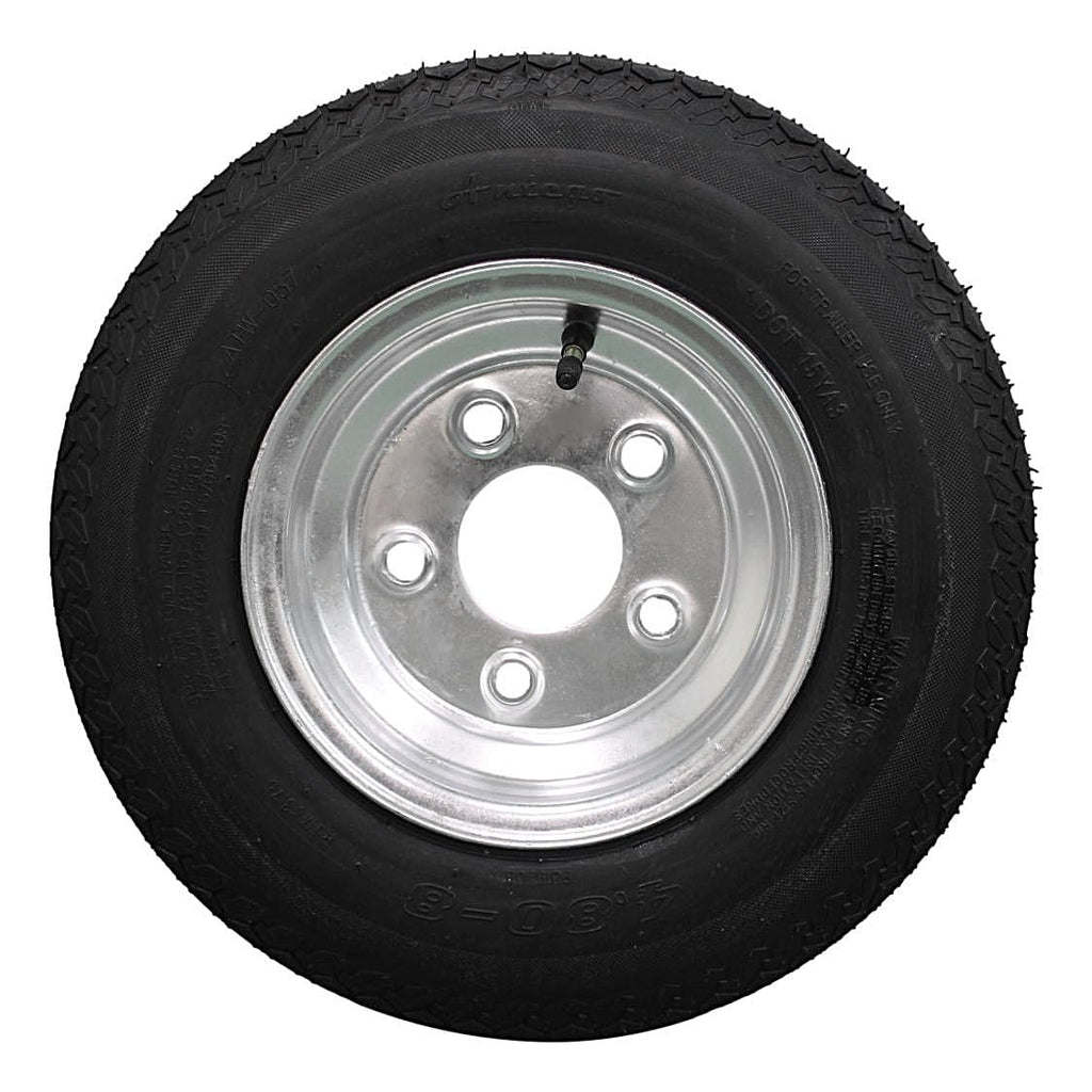 4.80-8 Trailer Tire & Wheel 5 Lug Galvanized I90011