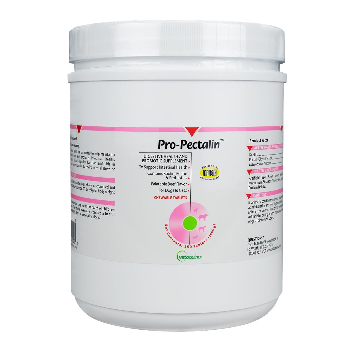 Chewable Probiotic for Pets 250 Count U28540