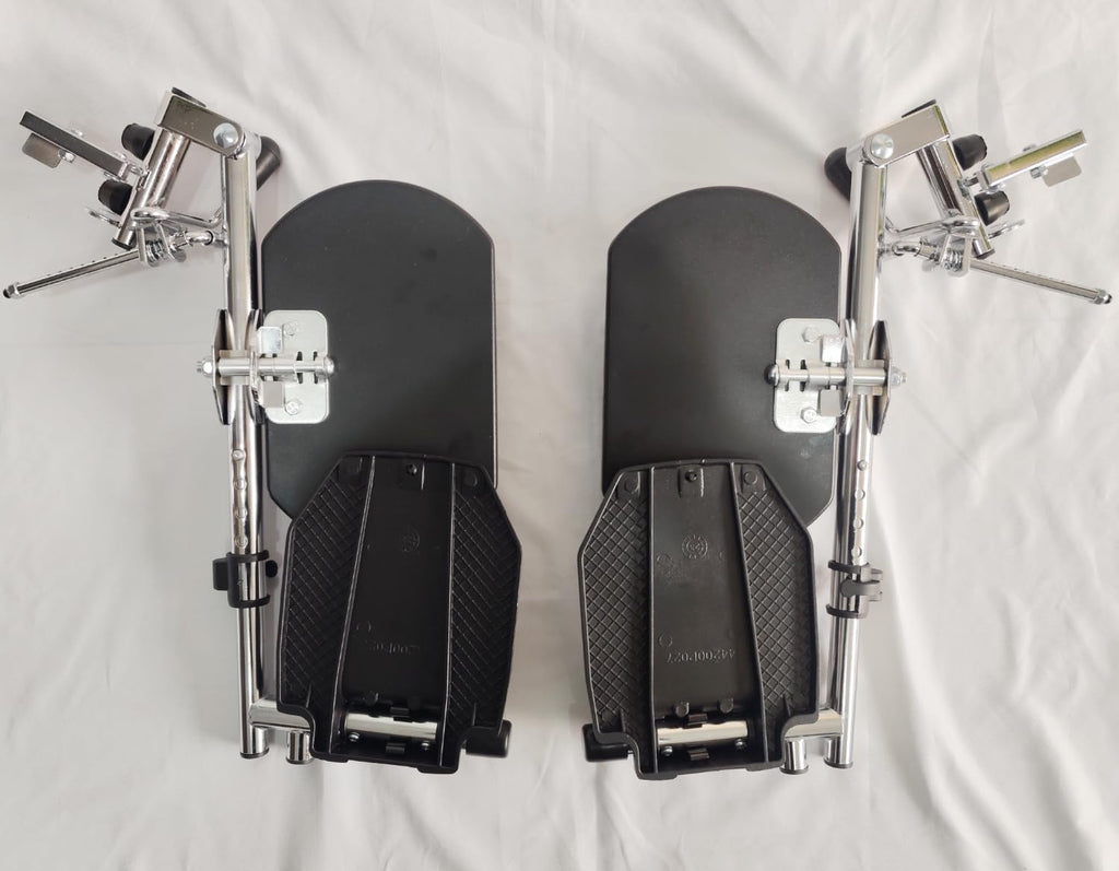 Heavy Duty Wheelchair with Elevating Legs and Aluminum Footplates X121