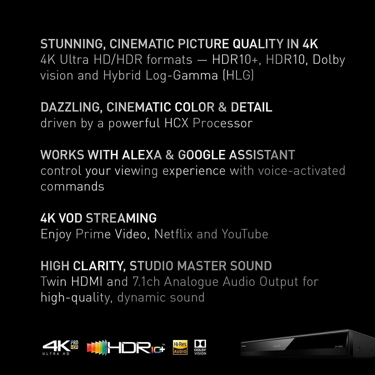 Ultra HD Blu-ray Player D20937