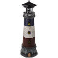Solar Garden Lighthouse Statue 14.76In Waterproof V21071