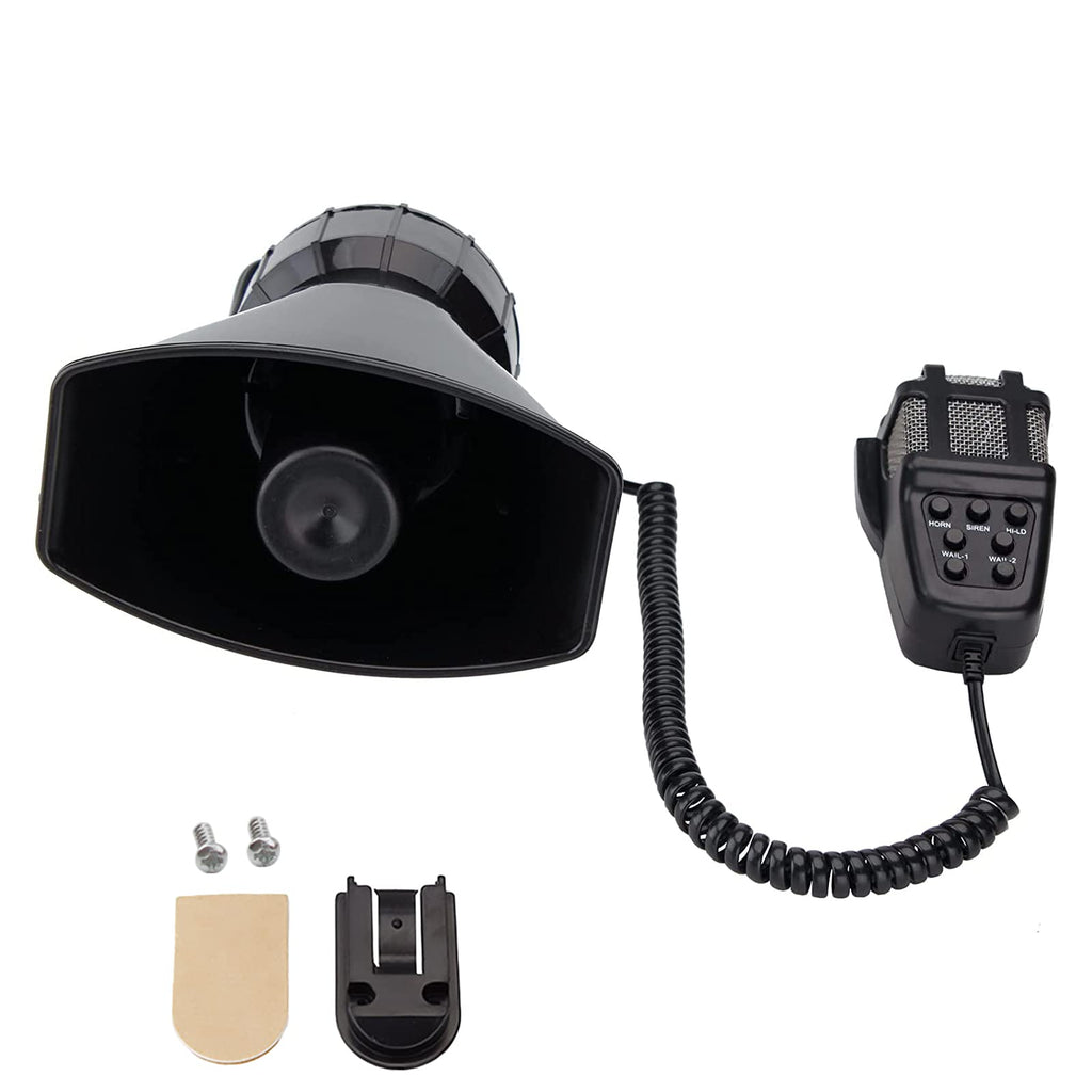 7 Tone Car Siren PA System Megaphone Speaker L143890