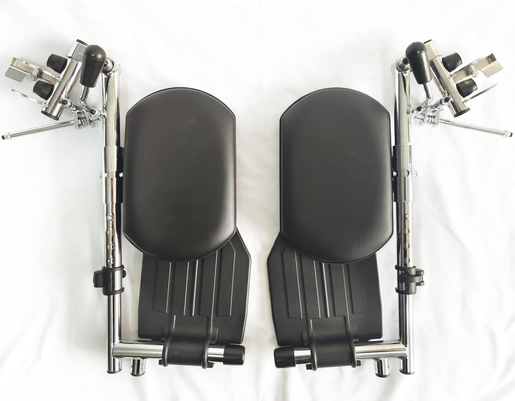 Heavy Duty Wheelchair with Elevating Legs and Aluminum Footplates X121