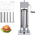 15L Sausage Stuffer with 5 Stainless Steel Tubes R842