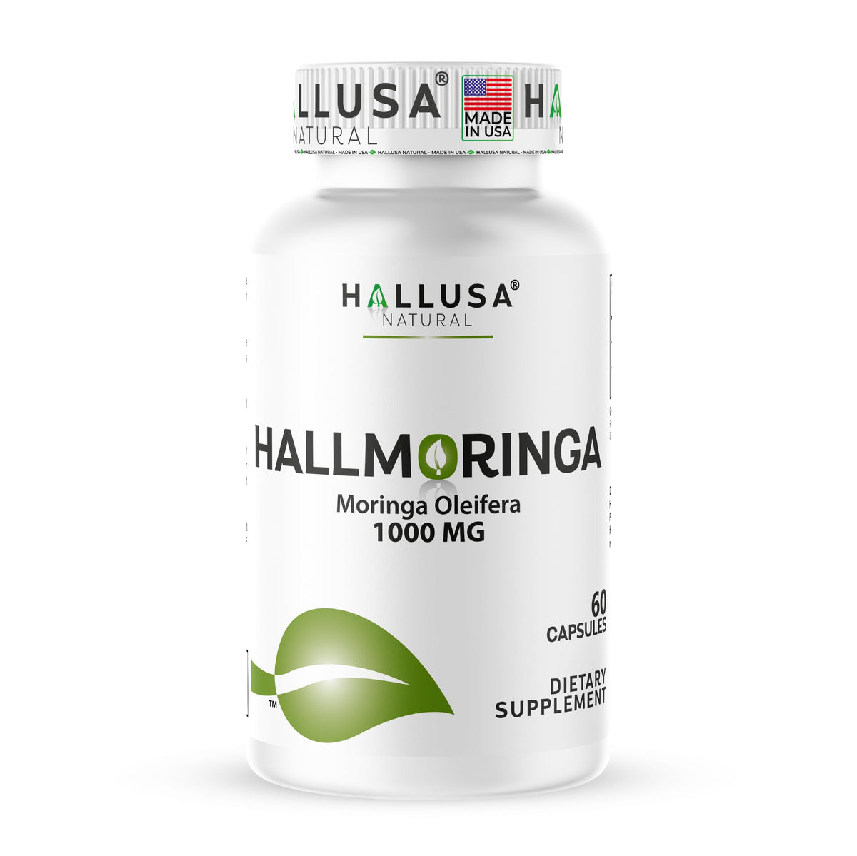 Moringa Oleifera Leaf 1000mg 60 Capsules E531787