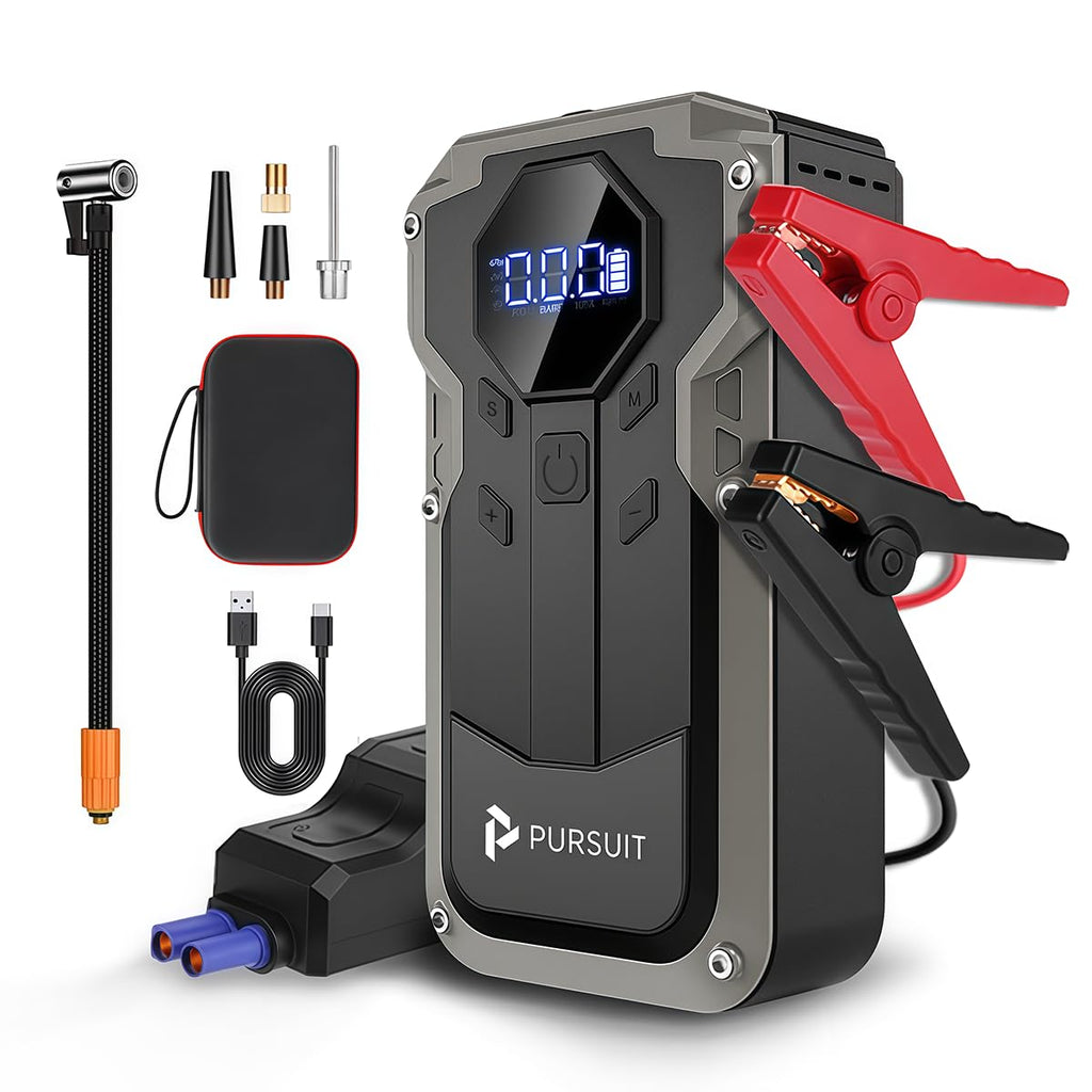 2000A Peak 150PSI Portable Jump Starter with Air Compressor I756