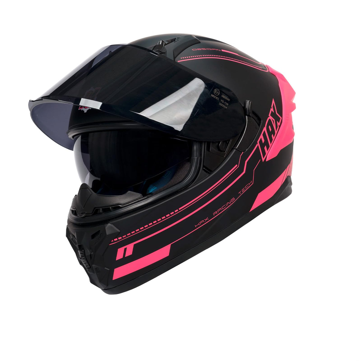 Full Face Dual Visor Adult Motorcycle Helmet D9911