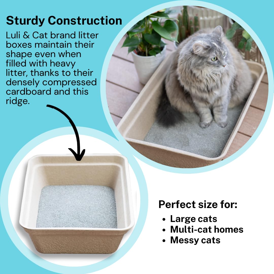 Disposable Litter Boxes 4-Pack R738