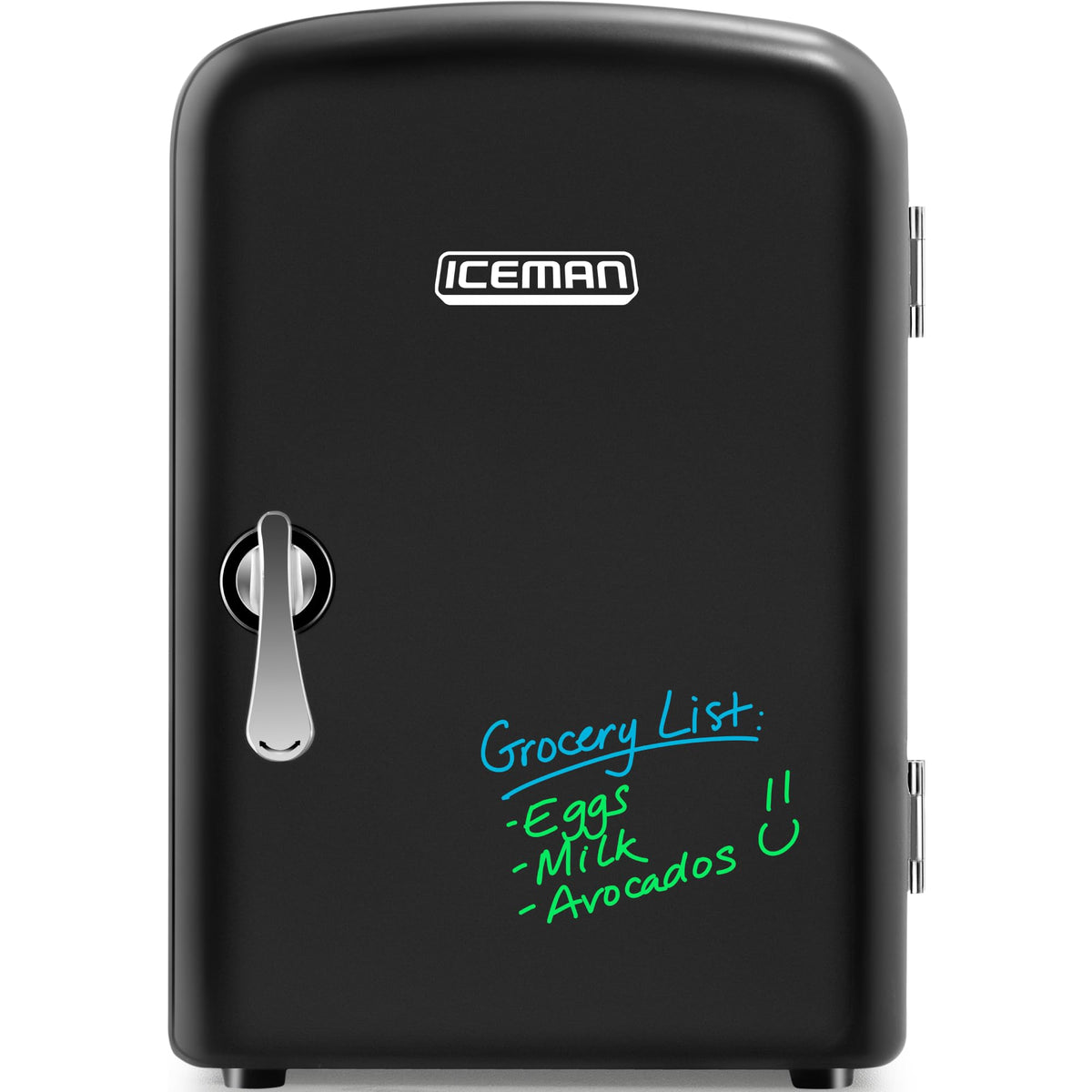 Portable 4 Liter Mini Fridge, Cools & Heats, Black A675