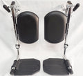 Heavy Duty Wheelchair with Elevating Legs and Aluminum Footplates X121