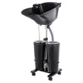 Portable Shampoo Unit with Electric Pump and Drain Hoses O792