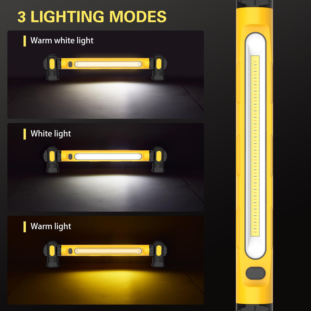Magnetic Work Light Bar, 6000mAh 3000LM Rechargeable Z22585
