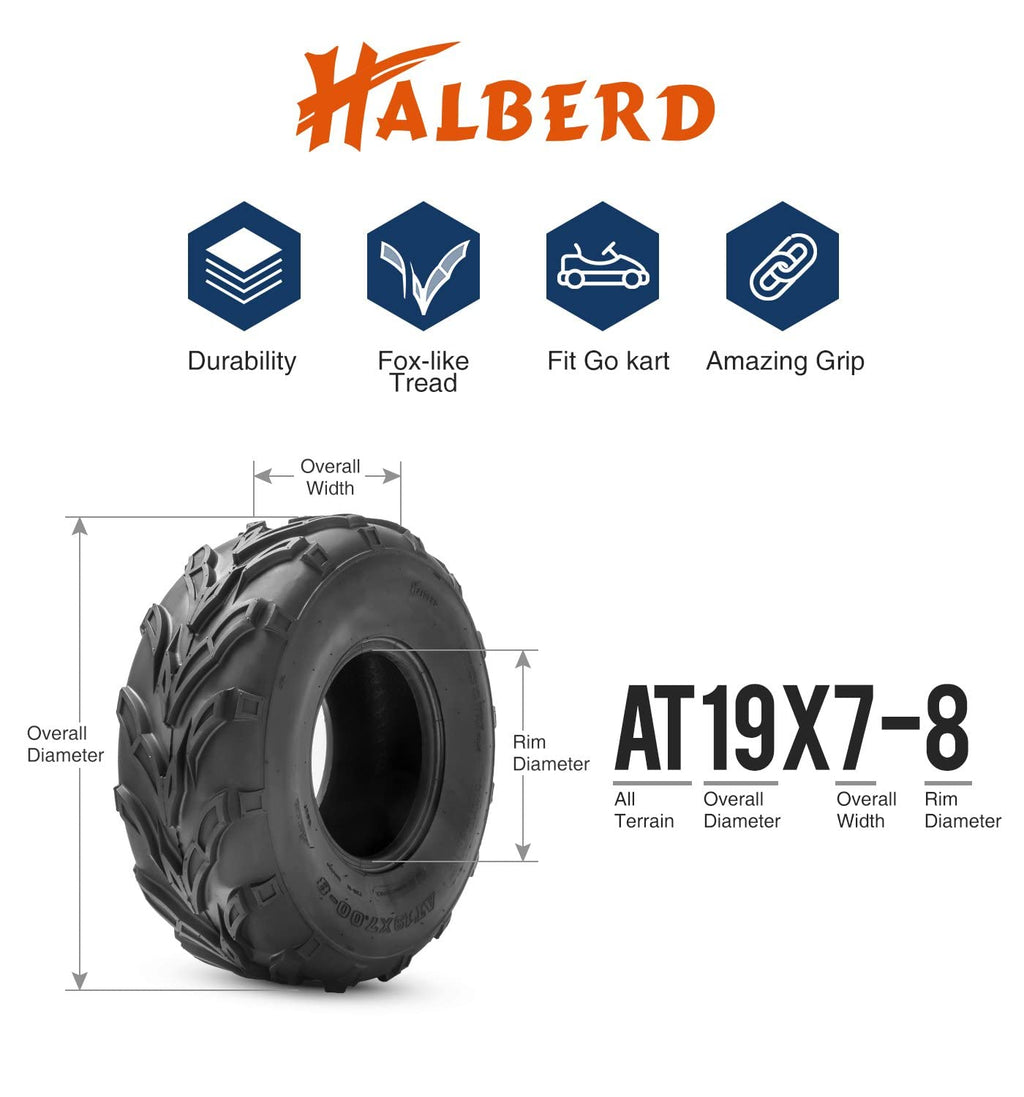 19x7-8 Tubeless ATV Tire C762032