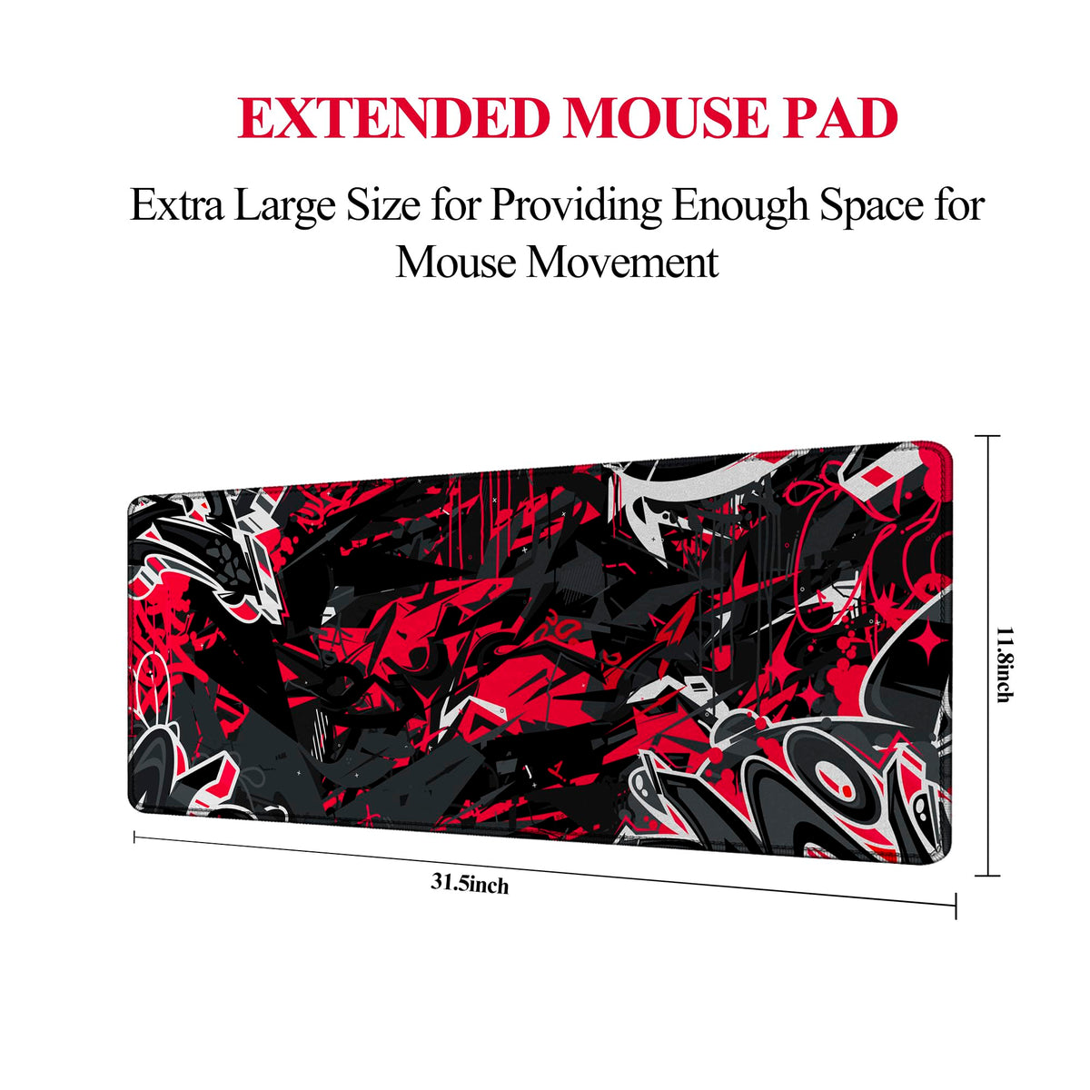 XXL Gaming Mouse Pad Large Desk Mat 31.06" x 11.8" Z779803