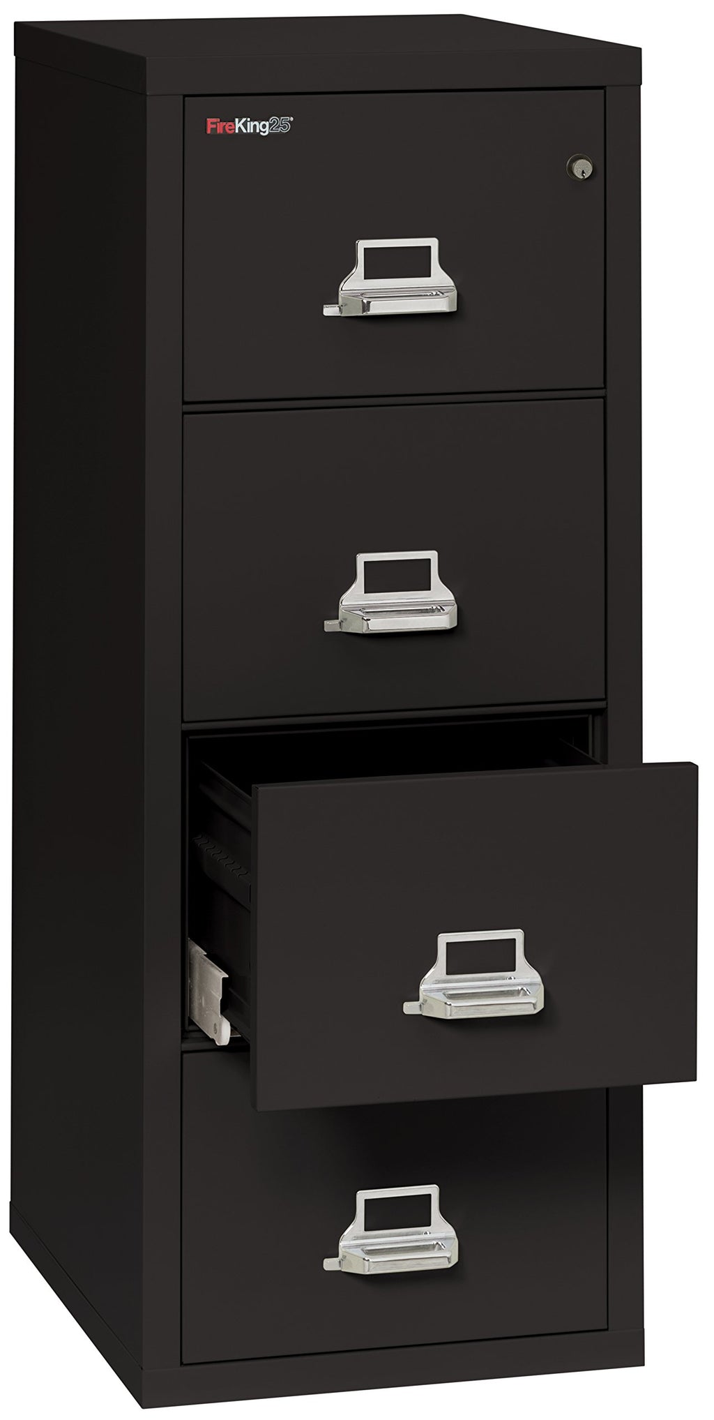 Black 4 Drawer Legal Fire Rated File Cabinet T779022