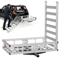 Aluminum Hitch Cargo Carrier with Ramp P71274