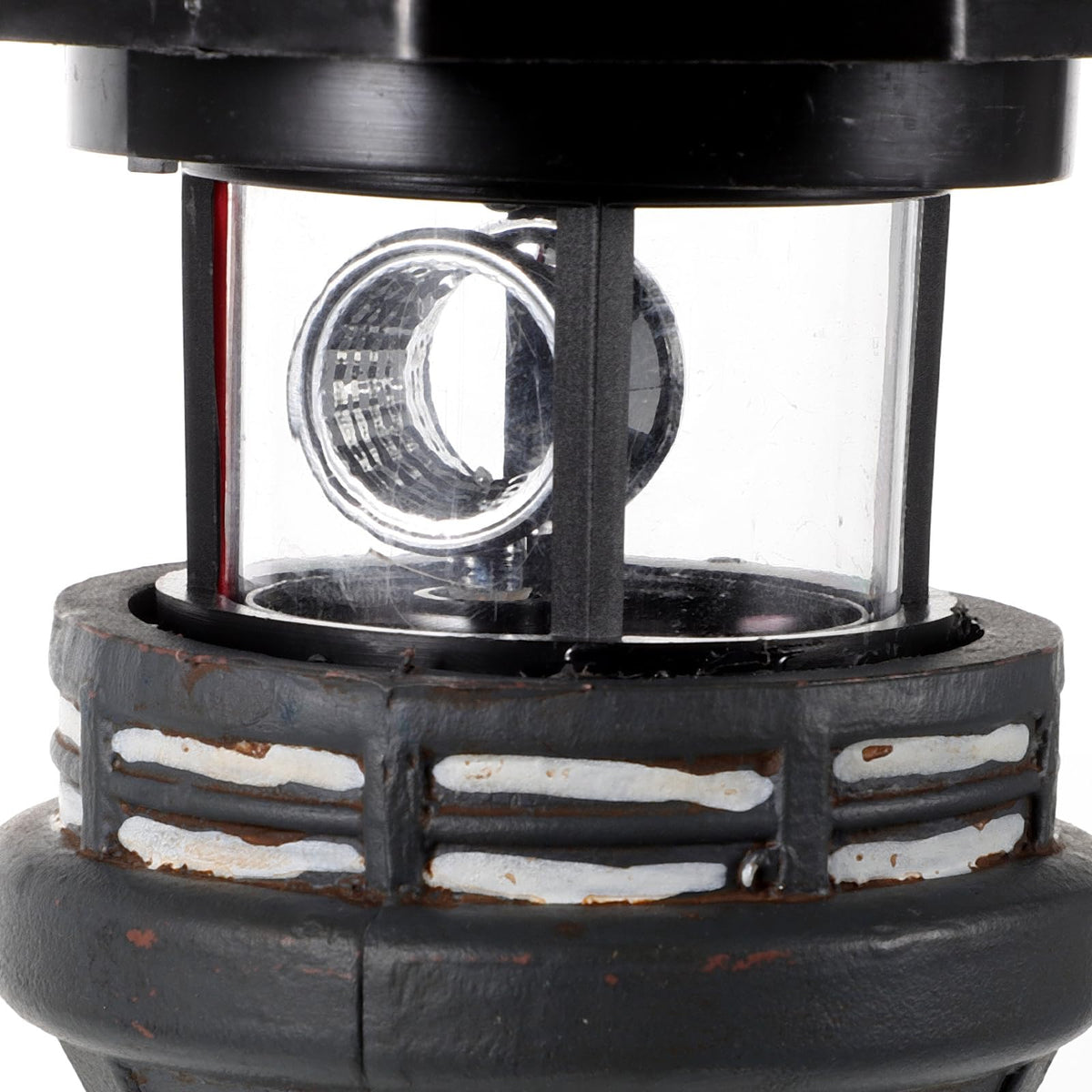 Solar Garden Lighthouse Statue 14.76In Waterproof V21071