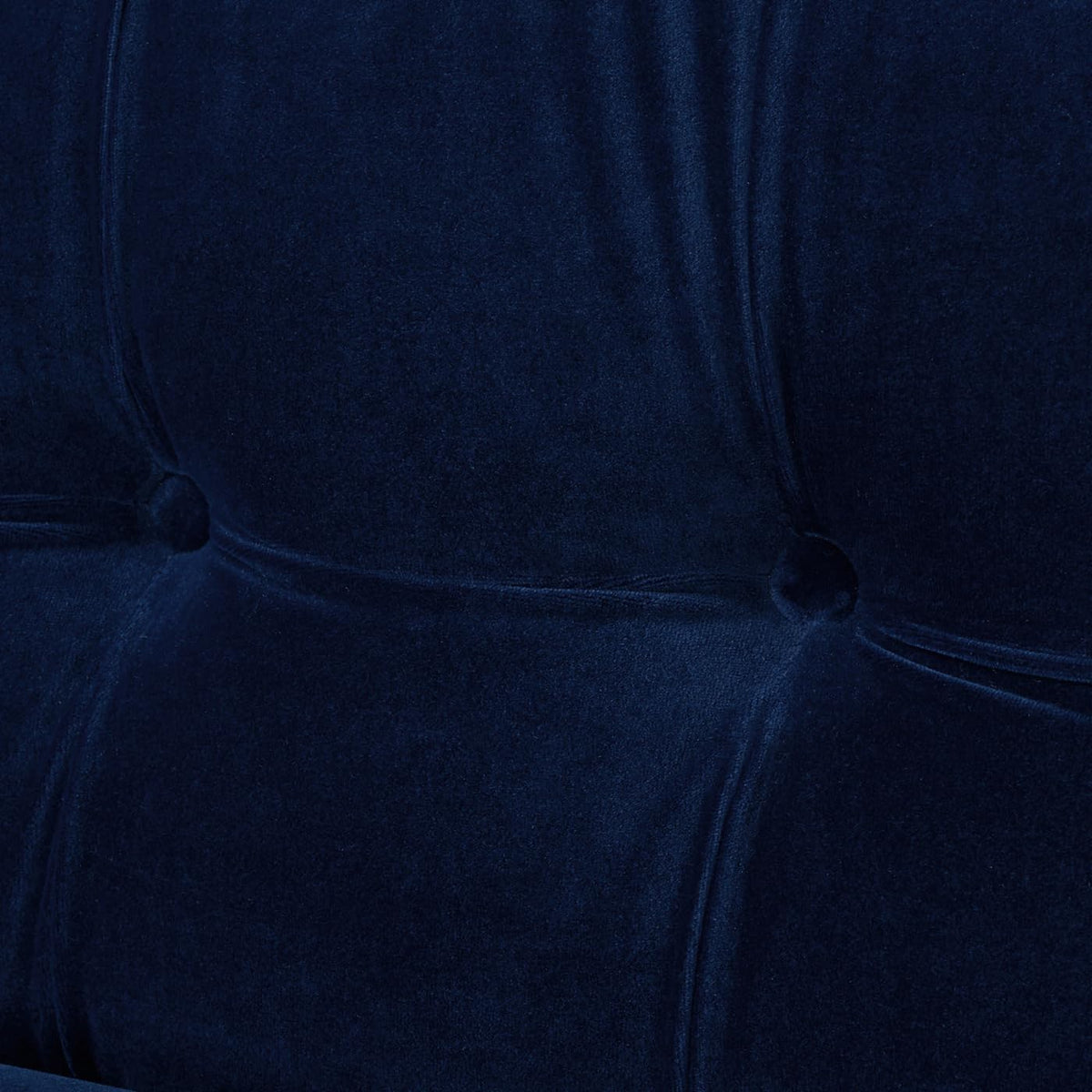 Navy Blue Velvet Tufted Sofa Z9932