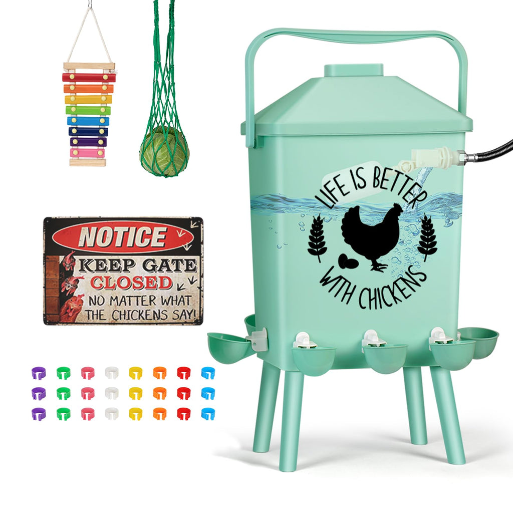 4.2Gal Hanging Chicken Waterer X18356