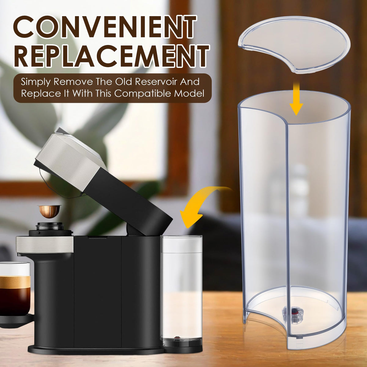 Coffee Machine Water Tank & Lid A4226
