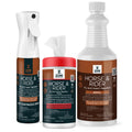 Picaridin 10oz Continuous Spray 32oz Refill 80ct Wipes Horse Fly Repellent N3737
