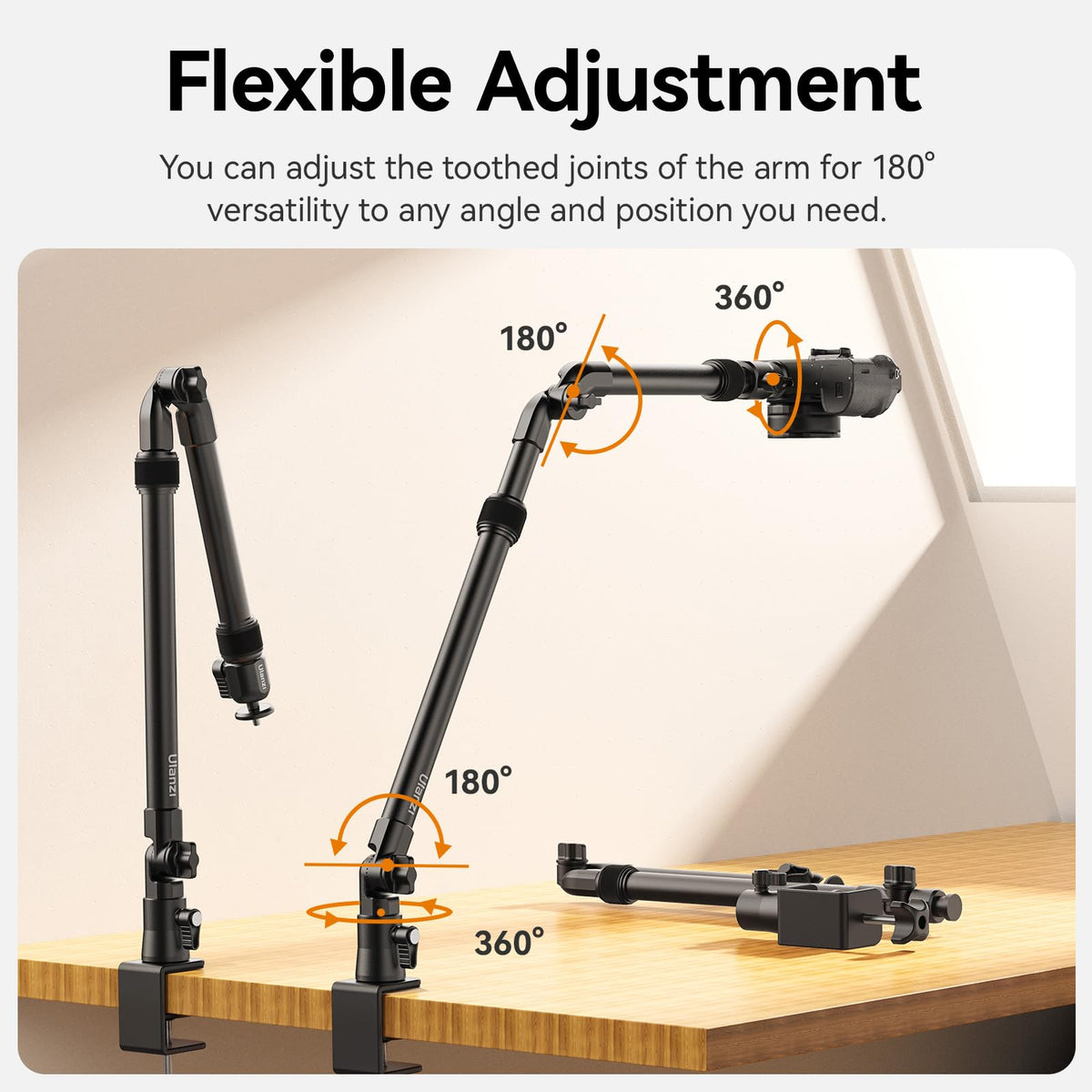 Camera Desk Mount Stand Articulating Arm Z207302