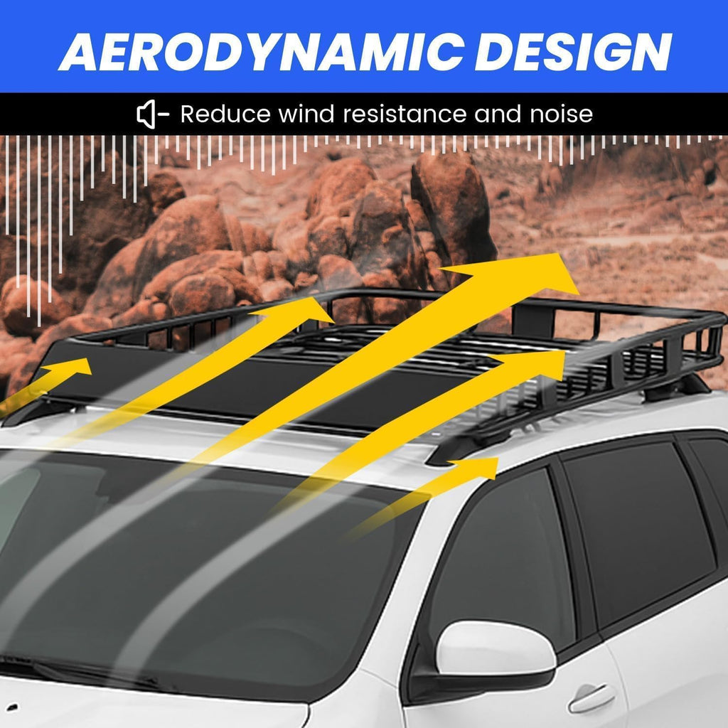 Adjustable Roof Rack Cargo Carrier S55393