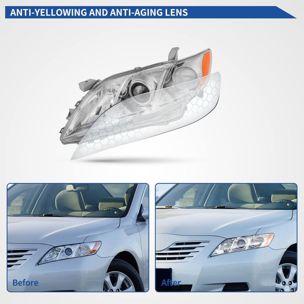 Headlights Clear Lens U27591