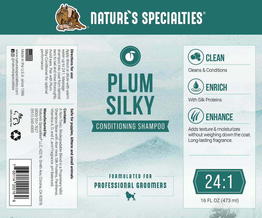 Ultra Concentrated Dog Shampoo Conditioner 16oz P3080