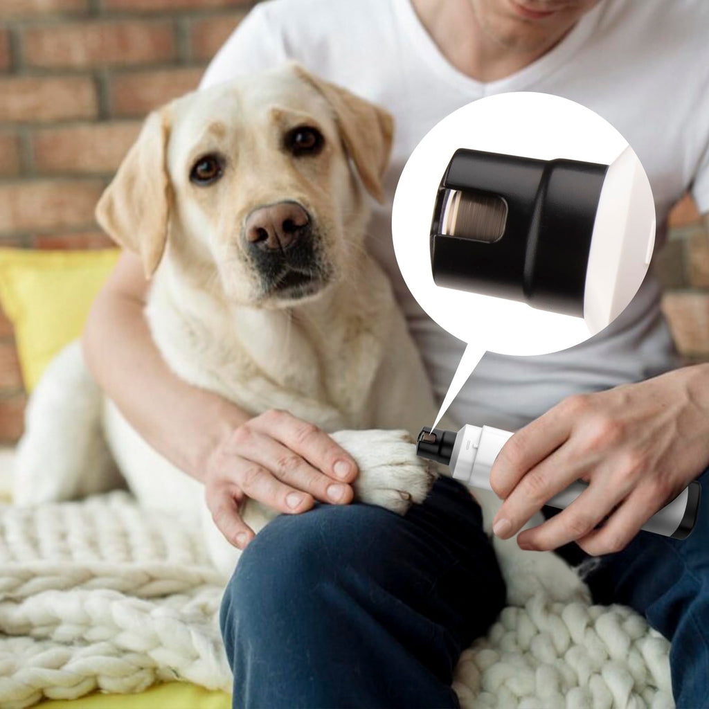Quiet 2-Speed Type-C Rechargeable Dog Nail Grinder I987
