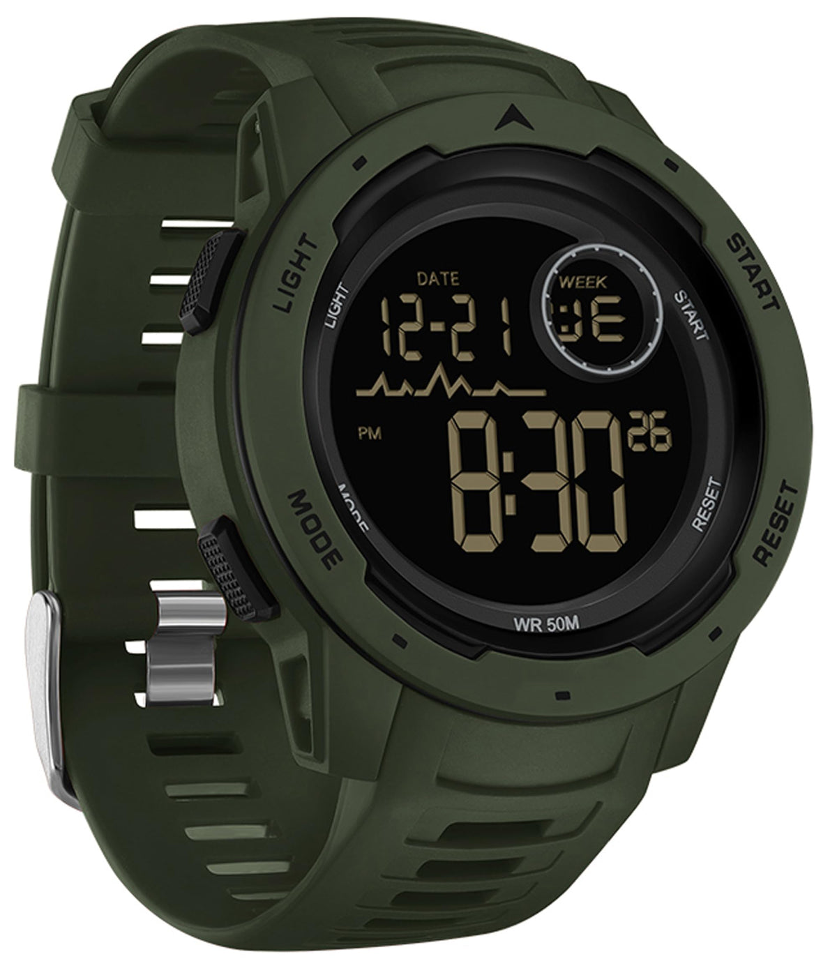 Men's Digital Waterproof Sports Watch L377970