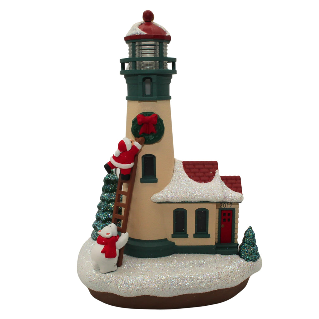 Holiday Lighthouse Ornament D91477