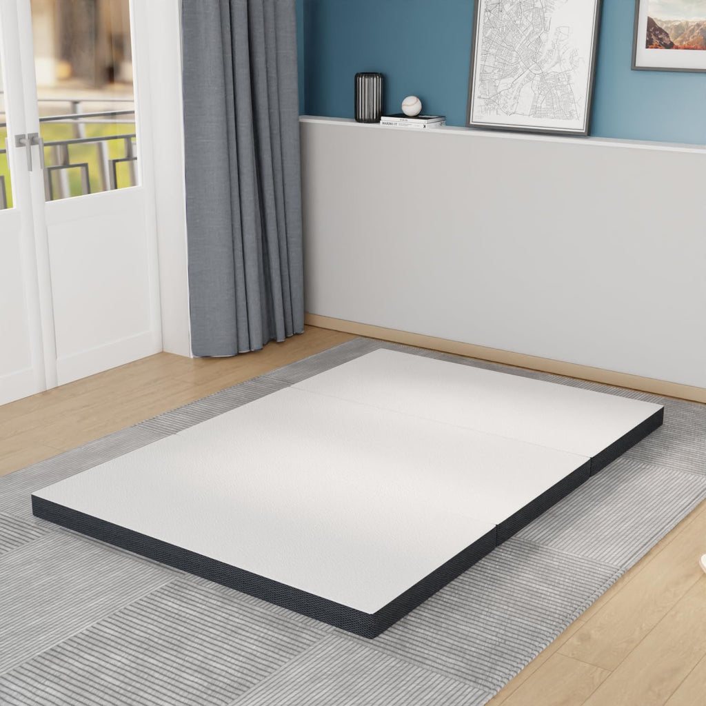 3" Tri Folding Memory Foam Mattress Queen Medium Firm Q6696