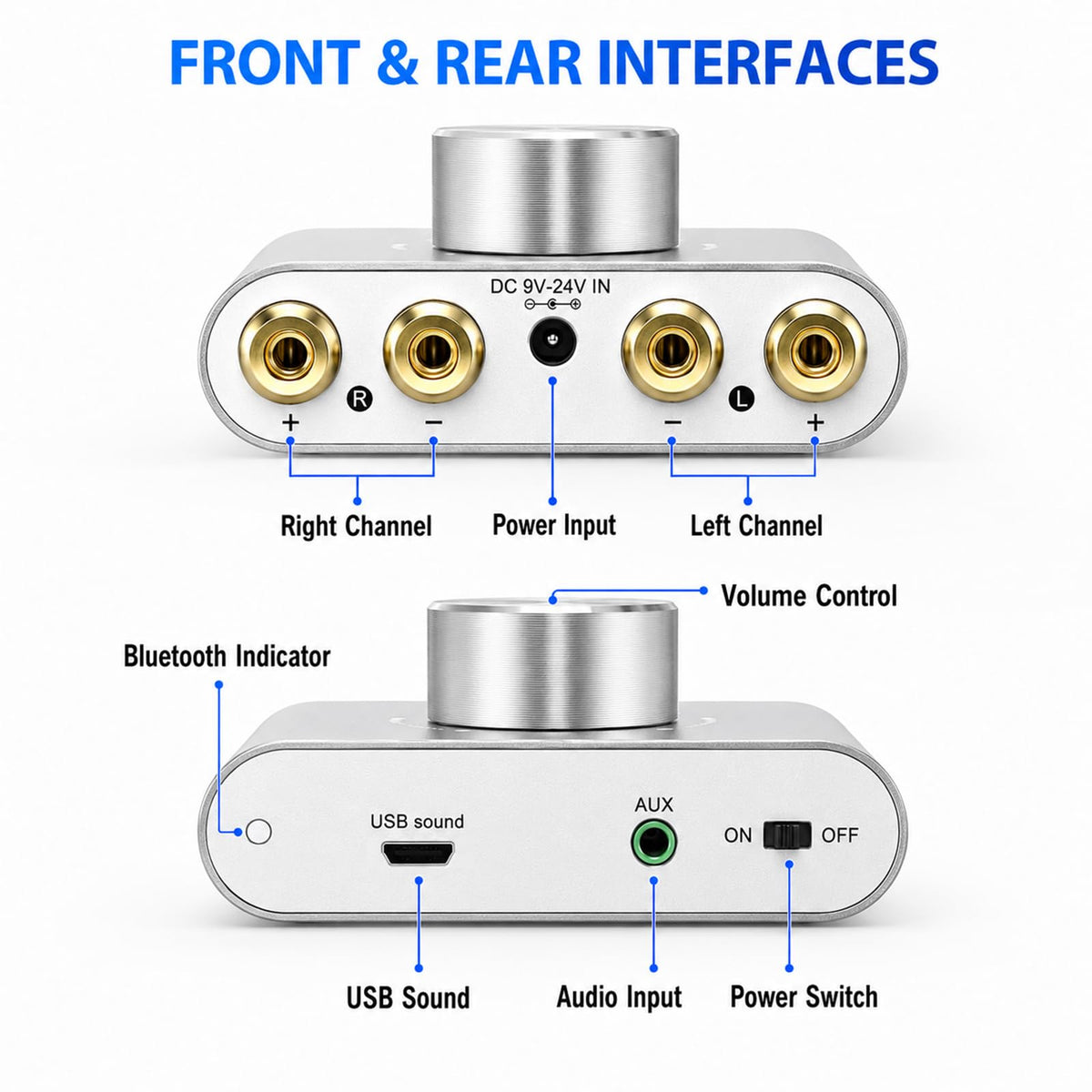 Bluetooth 5.0 Mini Power Amplifier B22136