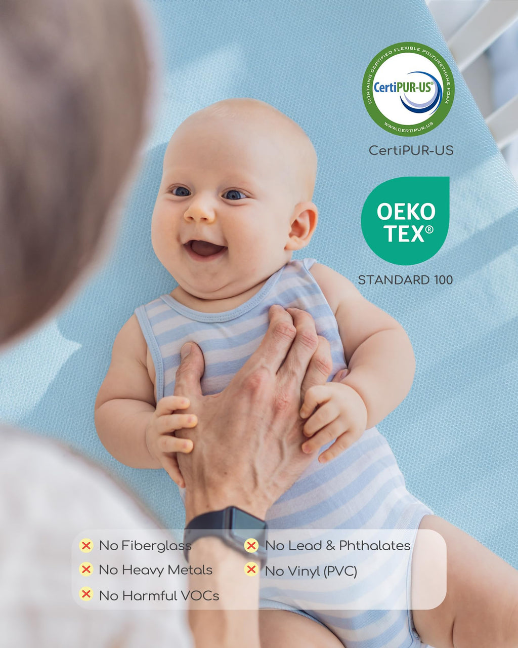 Breathable Waterproof Crib Mattress L78360