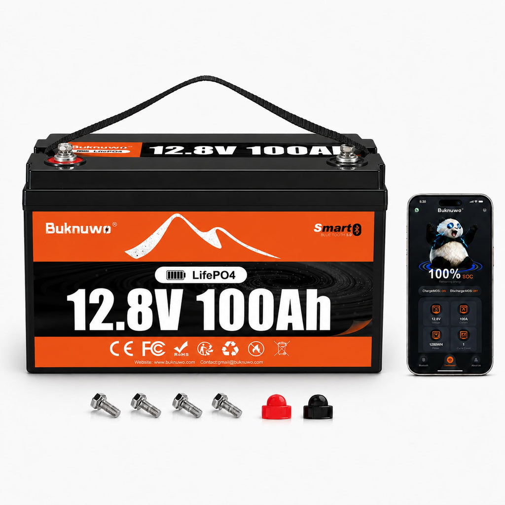 12V 100Ah LiFePO4 Lithium Battery with Bluetooth L69957
