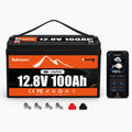 12V 100Ah LiFePO4 Lithium Battery with Bluetooth L69957