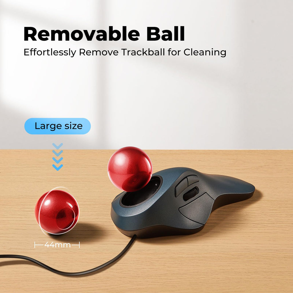 Ergonomic Trackball Mouse D233239