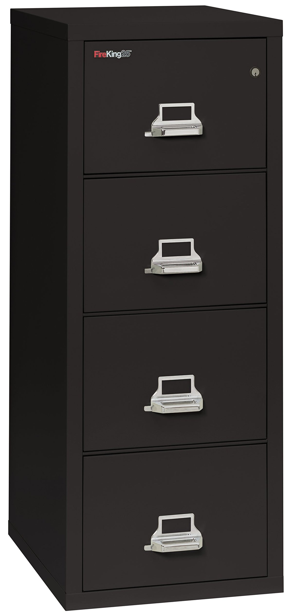 Black 4 Drawer Legal Fire Rated File Cabinet T779022