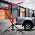 Hydraulic Pickup Truck Crane 1000 Lbs 360° Swivel Hitch Mounted L7772