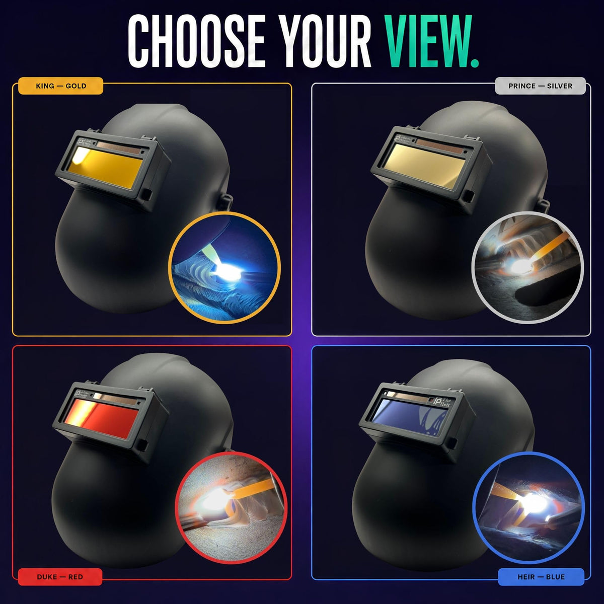 Blue Auto Darkening Welding Lens W96840